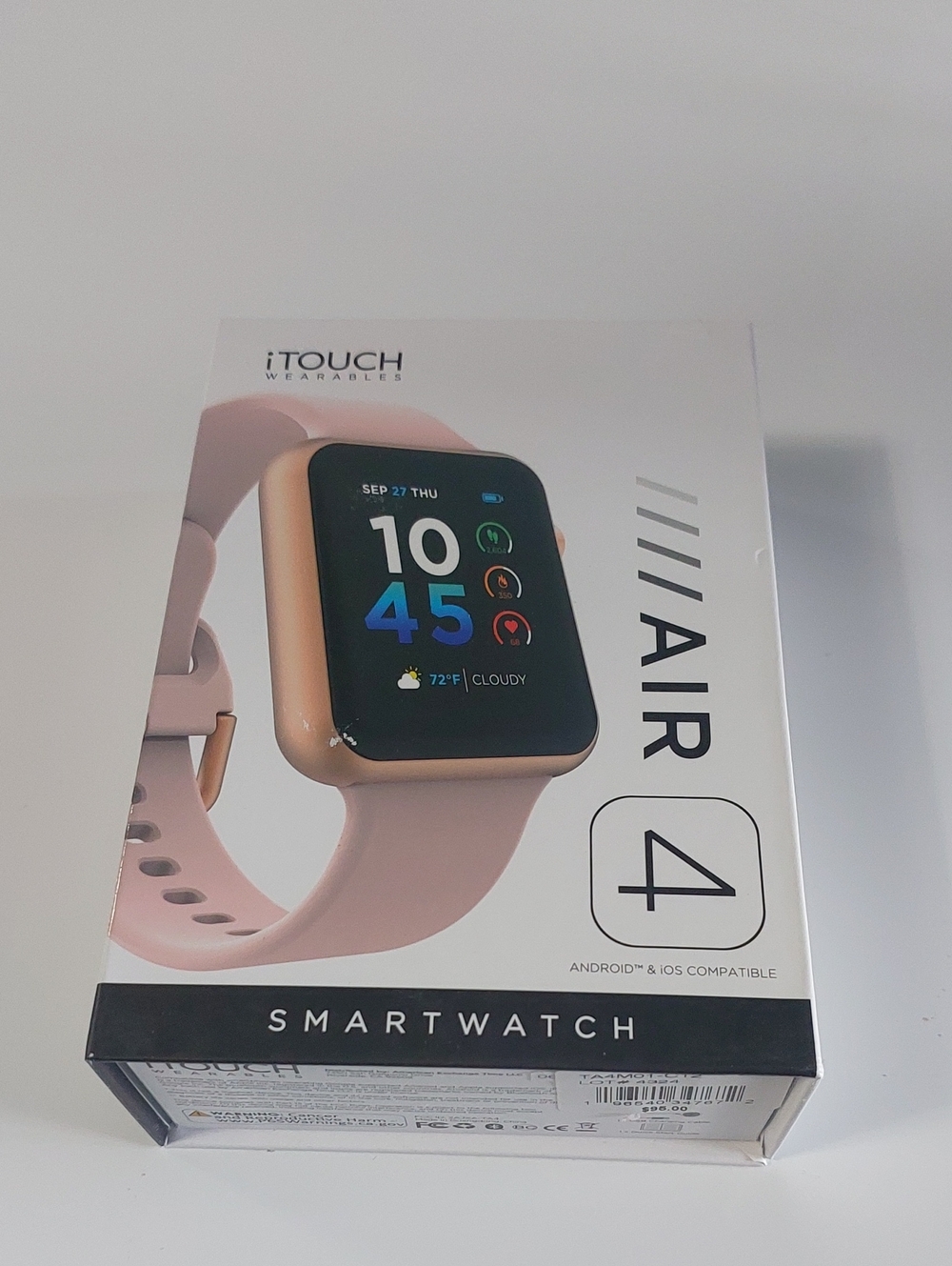 Air 4 Smartwatch - Pink